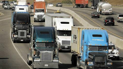 California Mulls Ban On All Gas And Diesel Truck Fleets